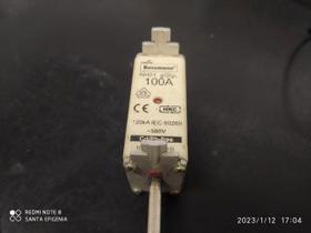 2x Fusivel Nh01 100amp 500v 120ka Cooper Bussmann 2x Fusivel Nh01 100amp 500v 120ka Cooper Bussmann