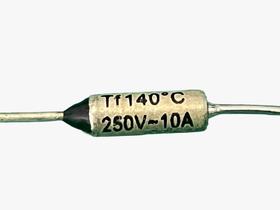 2x Fusivel Termico 10amp 250v 140º Axial