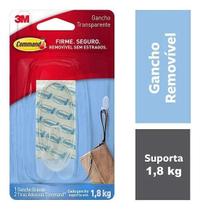 2X Gancho Adesivo Command Grande Ate 1,8Kg 3M