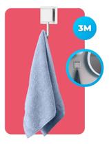 2X Gancho Suporte Cabideiro Toalheiro Porta Toalha De Rosto