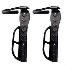 2x Ganchos Suportes Parede Bike Resistente Kit P/ Pendurar Bicicleta MTB Speed - Mons Bike