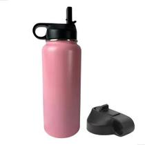 2X Garrafa Térmica Aço Inox A Vacuum Bottle Água Suco 1100Ml 2X Garrafa Térmica Aço Inox A Vacuum Bottle Água Suco 1100Ml