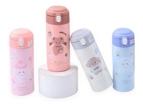 2X Garrafa Térmica Escolar Vacuum Cup Inox Infantil Kids Beb 2X Garrafa Térmica Escolar Vacuum Cup Inox Infantil Kids Beb