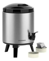 2X Garrafão Térmico Botijão Palace Inox 6 Litros - Soprano 2X Garrafão Térmico Botijão Palace Inox 6 Litros - Soprano