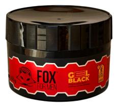 2X Gel Cola Black Finalizador Com Pigmentação Preta Fox 300G