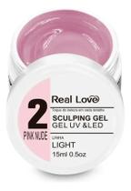 2X Gel De Unha Real Love Light Xd 15Gr Unidade C/Anvisa
