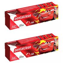 2x GEL DENTAL INFANTIL CARROS - MORANGO - 50G - DENTALCLEAN 2x GEL DENTAL INFANTIL CARROS - MORANGO - 50G - DENTALCLEAN