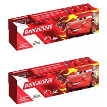 2X Gel Dental Infantil Carros - Morango - 50G - Dentalclean 2X Gel Dental Infantil Carros - Morango - 50G - Dentalclean