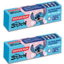 2x gel dental infantil stitch - morango - 104g - dentalclean 2x gel dental infantil stitch - morango - 104g - dentalclean