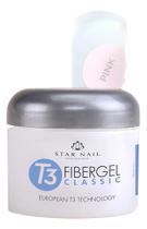 2X Gel Fibergel T3 Star Nail Pink Pote 28G