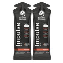 2x Gel Impulse 2:1 40g Carbo Alquimia da Saúde Pitanga 15 Unidades -