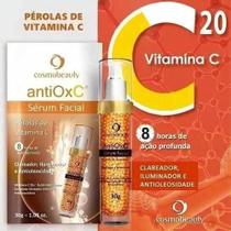 2X Gel/Sérum Serum Facial Cosmobeauty Antiox C Para Todos Os