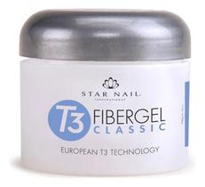 2X Gel T3 Fibergel Clear Star Nail Internacional / Cuccio 28