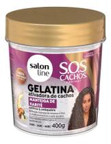 2X Gelatina Ativador De Cachos Karité Antifrizz Salon Line 4 2X Gelatina Ativador De Cachos Karité Antifrizz Salon Line 4