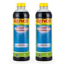 2x GENCO ALGICIDA DE MANUTENCAO - 1L 2x GENCO ALGICIDA DE MANUTENCAO - 1L