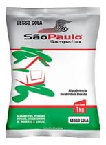 2X Gesso Cola Para Acabamento E Reparo 1Kg Sampaflex 2X Gesso Cola Para Acabamento E Reparo 1Kg Sampaflex