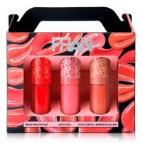 2X Glosslicious Gloss Labial Kit 3Un - Franciny Ehlke