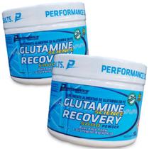 2x glutamina recovery 5000 powder 300g - performance