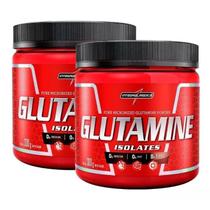 2x Glutamine Isolates Natural 300g Integralmedica