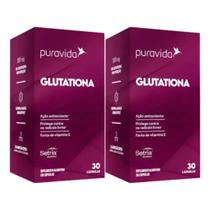 2x Glutationa Puravida 30 Cápsulas 2x Glutationa Puravida 30 Cápsulas