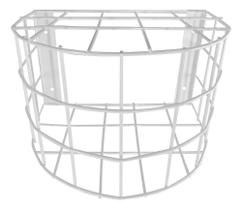 2X Grade De Proteção Tipo Gaiola Para Câmera Branca Redonda 2X Grade De Proteção Tipo Gaiola Para Câmera Branca Redonda