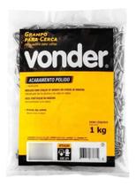 2X Grampo Cerca Fixar Arame Farpado E Liso 1X9 Aço Pacote 1K