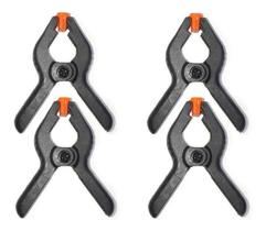 2X Grampo Multiuso 2'' Para Marcenaria Com 4 Peças - Starfer 2X Grampo Multiuso 2'' Para Marcenaria Com 4 Peças - Starfer