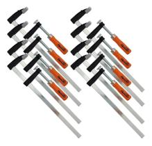 2X Grampo Sargento Tipo F Aço 300X50X350Mm 12Pol Marcenaria