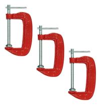 2X Grampo Tipo C Sargento 3 Unidades 3 Polegadas 100Mm