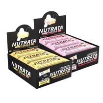 2x Grego Bar Maracujá e Morango - Nutrata 12 un.