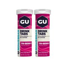 2x Gu Energy Tabs Hidroeletrolítico Frutas Vermelhas 2x Gu Energy Tabs Hidroeletrolítico Frutas Vermelhas