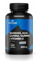 2X Guaraná Cafeína Açaí Taurina Vit. E 600Mg 120 Caps Clinoa