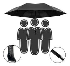 2X Guarda Chuva Extra Grande Reforçado Automático Abre E Fec