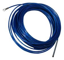 2X Guia Passa Fio Sonda Puxa Fio Alma De Aço Profissional 20