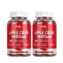 2x Gummies Apple Cider Vinegar Metilfolato True Source 30 Gomas