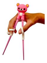 2X Hashi Infantil Com Suporte Para Dedos Personagem Diversos