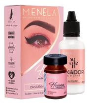 2X Henna Menela Profissional Para Designer De Sobrancelhas C