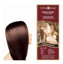 2X Henna Surya Brasil Creme Tom Castanho Escuro 2X Henna Surya Brasil Creme Tom Castanho Escuro