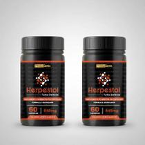 2x Herpestol 60 Cápsulas Original Suplemento Natural para BemEstar e Equilíbrio 2x Herpestol 60 Cápsulas Original Suplemento Natural para BemEstar e Equilíbrio