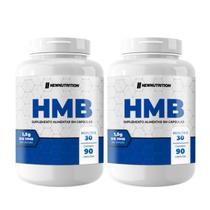 2x HMB 1500mg New Nutrition 90 Cápsulas