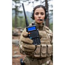 2x HT Dual Band 4W Preto - Comunicação Clara e Confiável