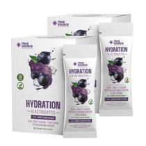 2x Hydration Electrolytes True Source Jabuticaba 20 Unidades 5g 2x Hydration Electrolytes True Source Jabuticaba 20 Unidades 5g