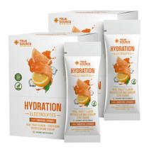 2x Hydration Electrolytes True Source Tangerine Lemonade 20 Unidades 5g