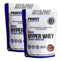 2x Hyper Whey Protein Isolado Profit 900g