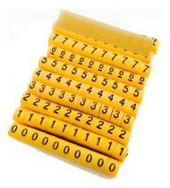 2X Identificador Marcador Fios Cabos Anilhas 1000Pcs - Jng 0 2X Identificador Marcador Fios Cabos Anilhas 1000Pcs - Jng 0