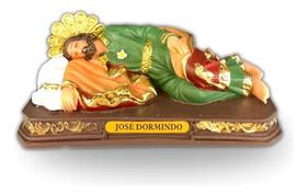 2X Imagem José Dormindo 12X5Cm- Resina- Ref:12079
