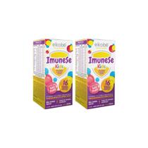 2x Imunese Kids Gotas Tutti Frutti Imunidade Infantil Ekobé
