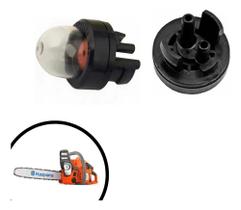 2X Injetor Bulbo Combustivel Moto Serra Husqvarna 120/125/43