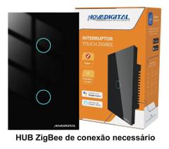 2X Interruptor Inteligente Zigbee Novadigital 2 Teclas Botõe