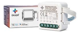 2X Interruptor Relé Inteligente Wifi Ekaza 4 Canais Mini Sma